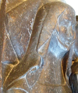 Clifton Reynes - St Mary Thomas Reynes and wife Joan Borard effigies 1300